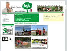 Tablet Screenshot of erwinkastner.baumgartenberg.at